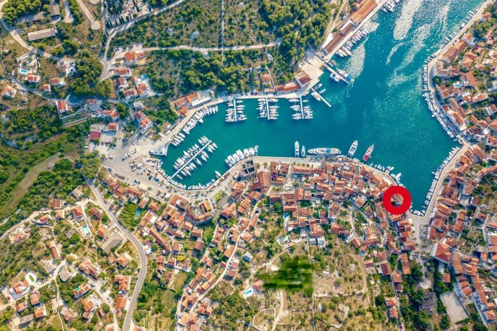 Riva Apartments Villa Thalia - Milna, Brac ميلنا المظهر الخارجي الصورة
